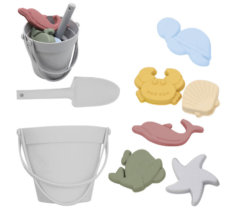 Silicone Beach Set™ - Strandemmer Zandavontuur - Siliconen Strandset