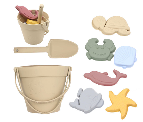 Silicone Beach Set™ - Strandemmer Zandavontuur - Siliconen Strandset