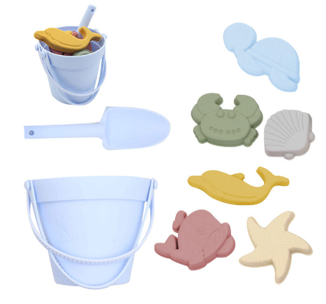 Silicone Beach Set™ - Strandemmer Zandavontuur - Siliconen Strandset